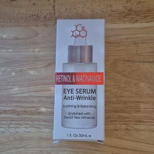 Eye Serum Anti-Wrinkle with Retinol & Niacinamide - White